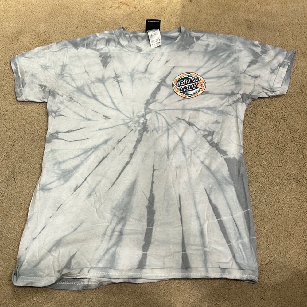 santa cruz tie dye shirt